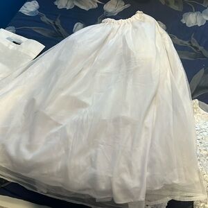 Gharar top with skirt Indian girl age 5-6 (new) Eid diwali wedding function